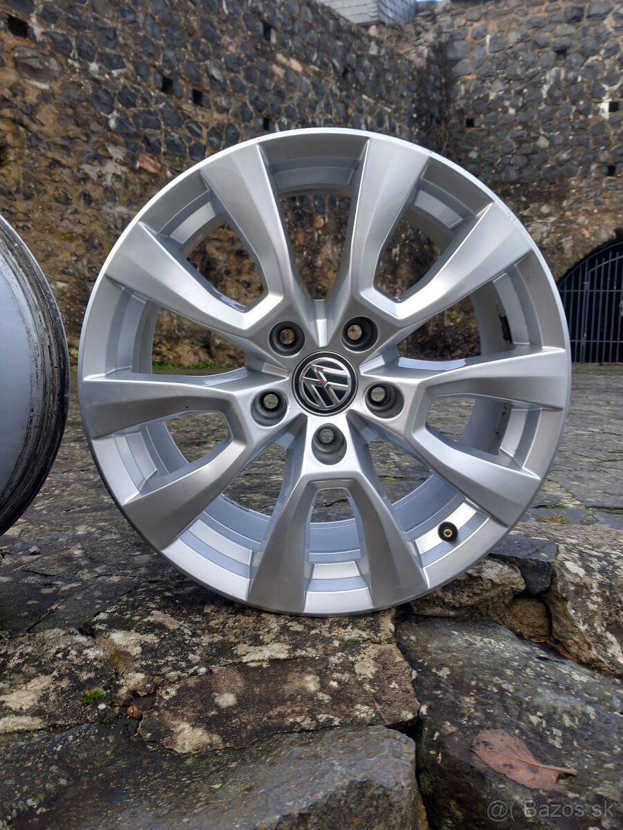 VW Amarok Hliníkové disky,Elektróny,5x120,R17,T5,T6 - 6