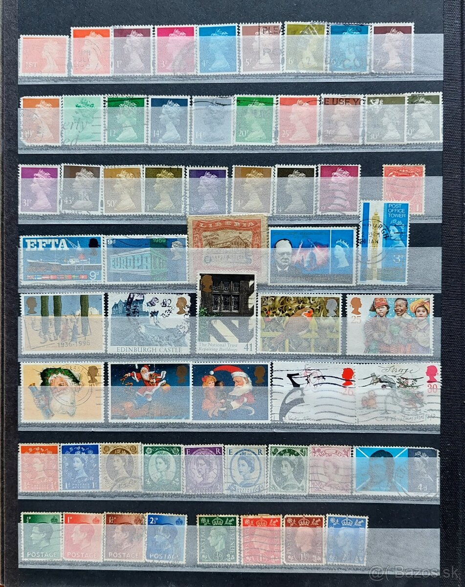 Predam zbierku 3000+ znamok - 6