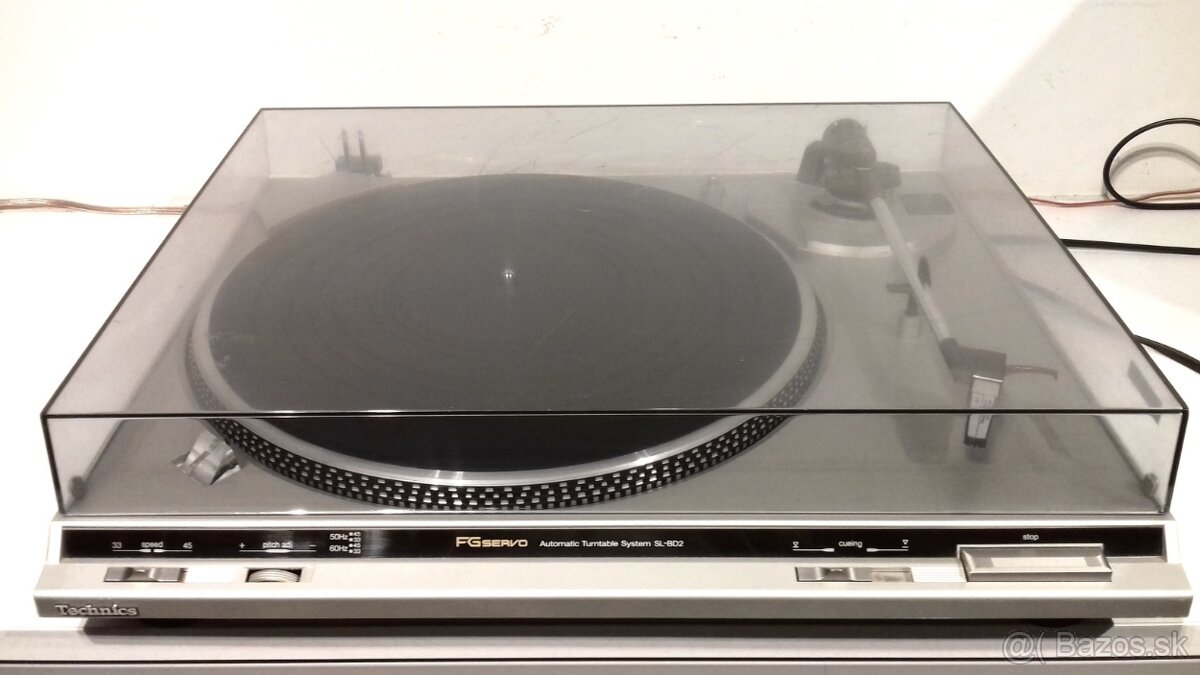 Velmi pekny gramofon TECHNICS SL-BD2, FG SERVO, Japan, AG12 - 6