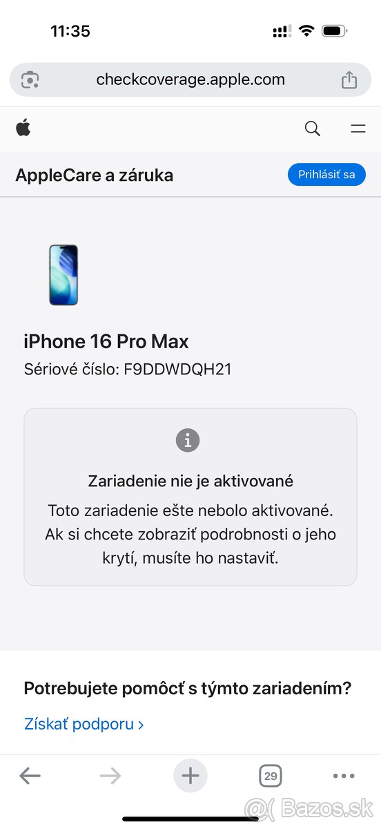 iPhone 16 Pro Max 256 gb Black Titanium - nerozbalený,záruka - 6
