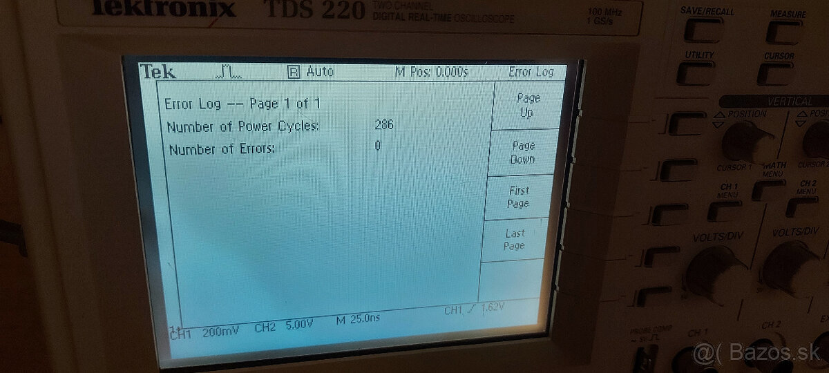 Digitalny osciloskop Tektronix TDS220 - 6