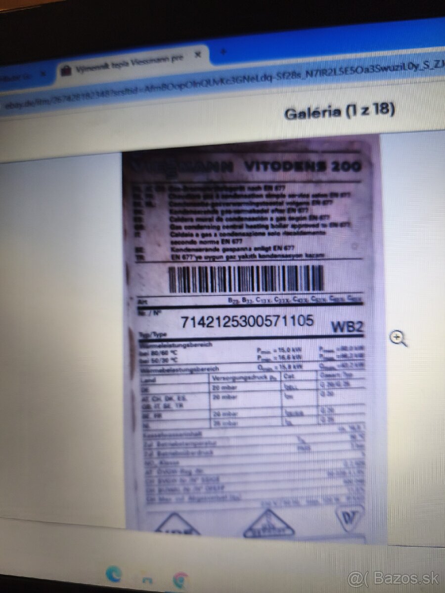 Kondenzačný kotol Viessmann Vitodens 200 - 6