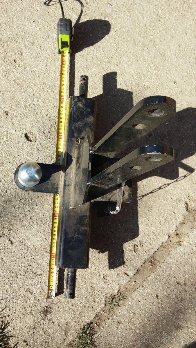 Záves na trojbod guľa na pripojenie náradia na agzat - 6