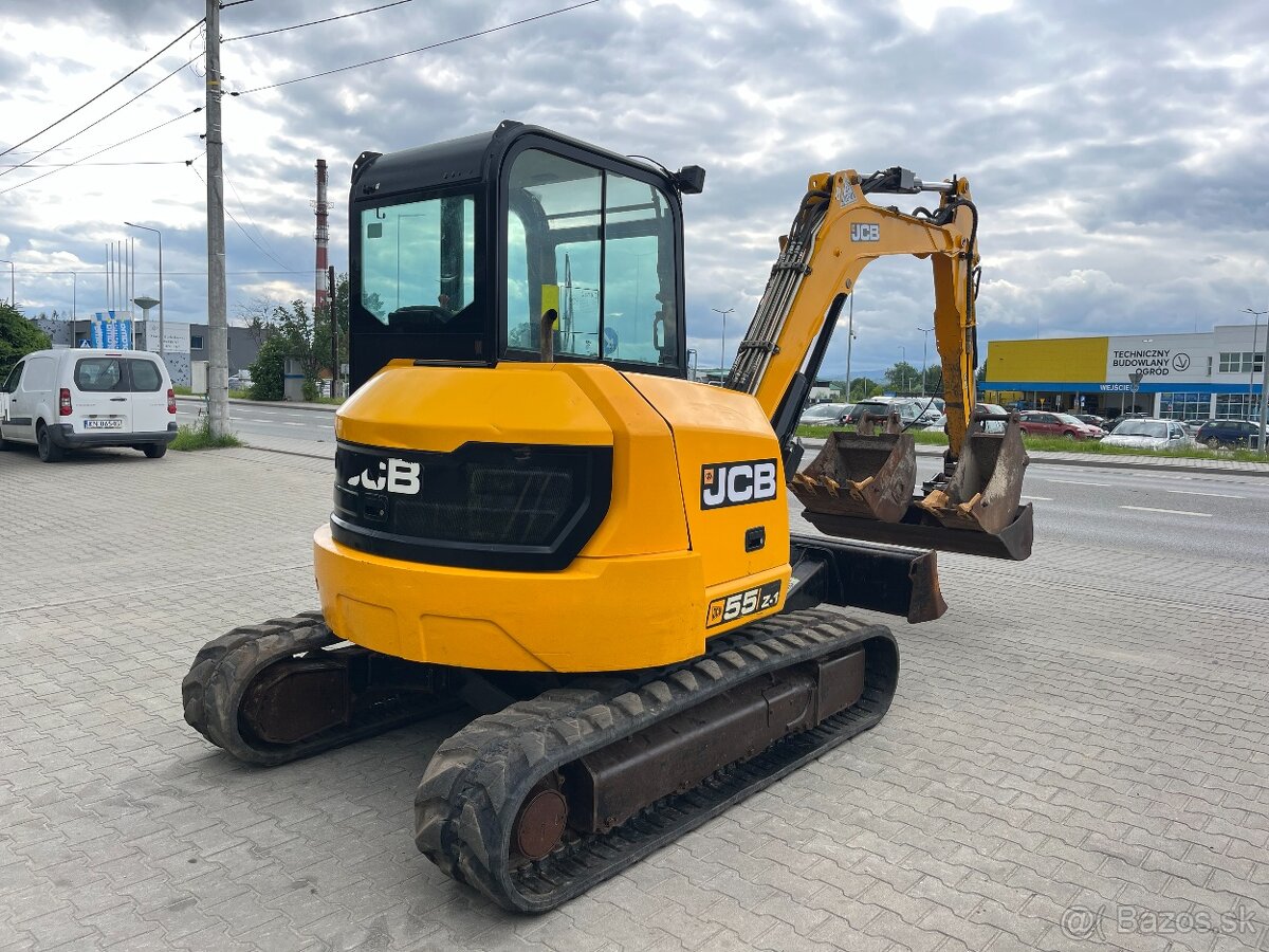 Minibager minirypadlo JCB 55Z-1 Cat Bobcat Kubota Takeutchi - 6