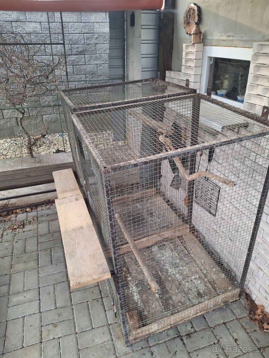 Voliery / klietky 6ks - 6