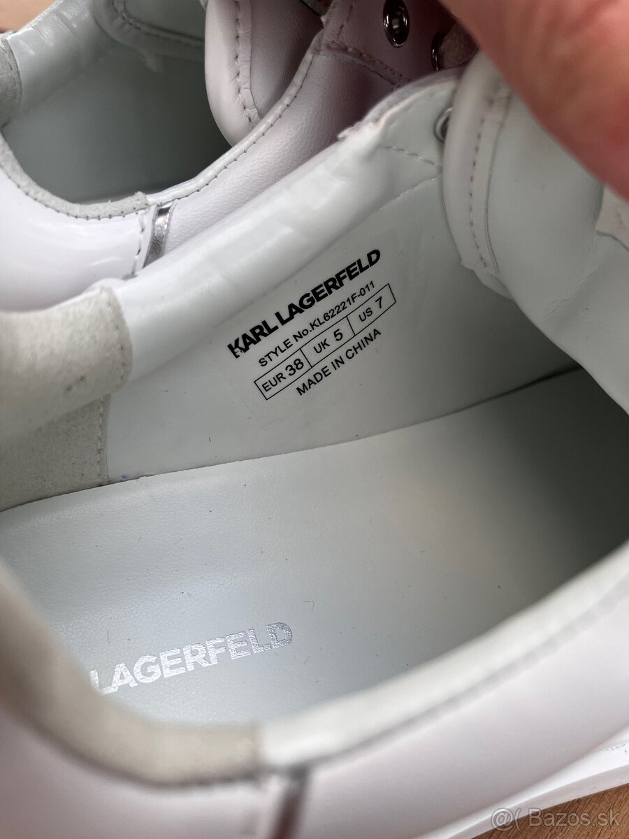 Kožené tenisky Karl Lagerfeld - 6