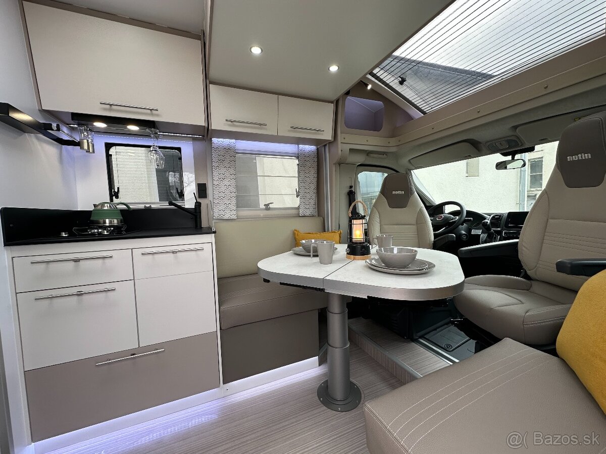 Fiat Ducato – NOVÝ vybavený obytný vůz, automat,4 osoby - 6