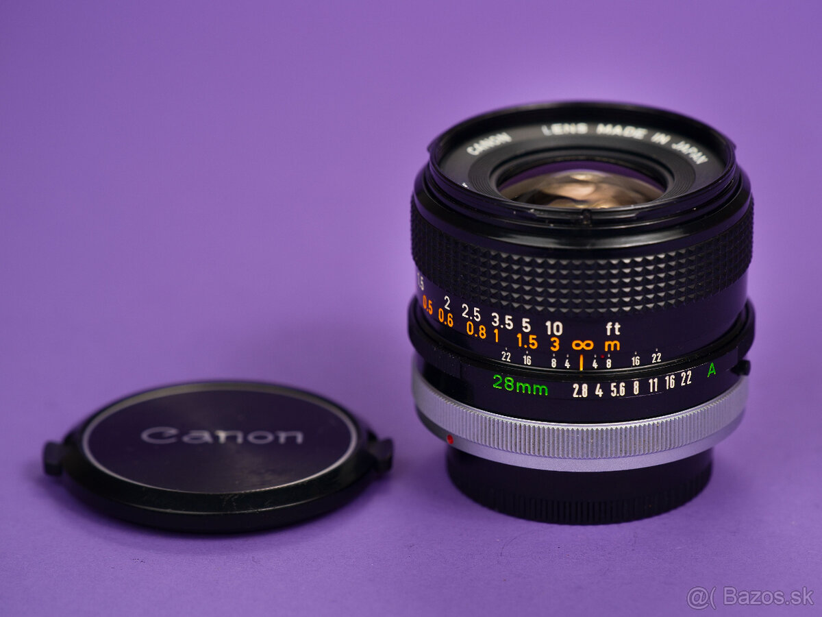 Canon A1. Fd 28mm. - 6
