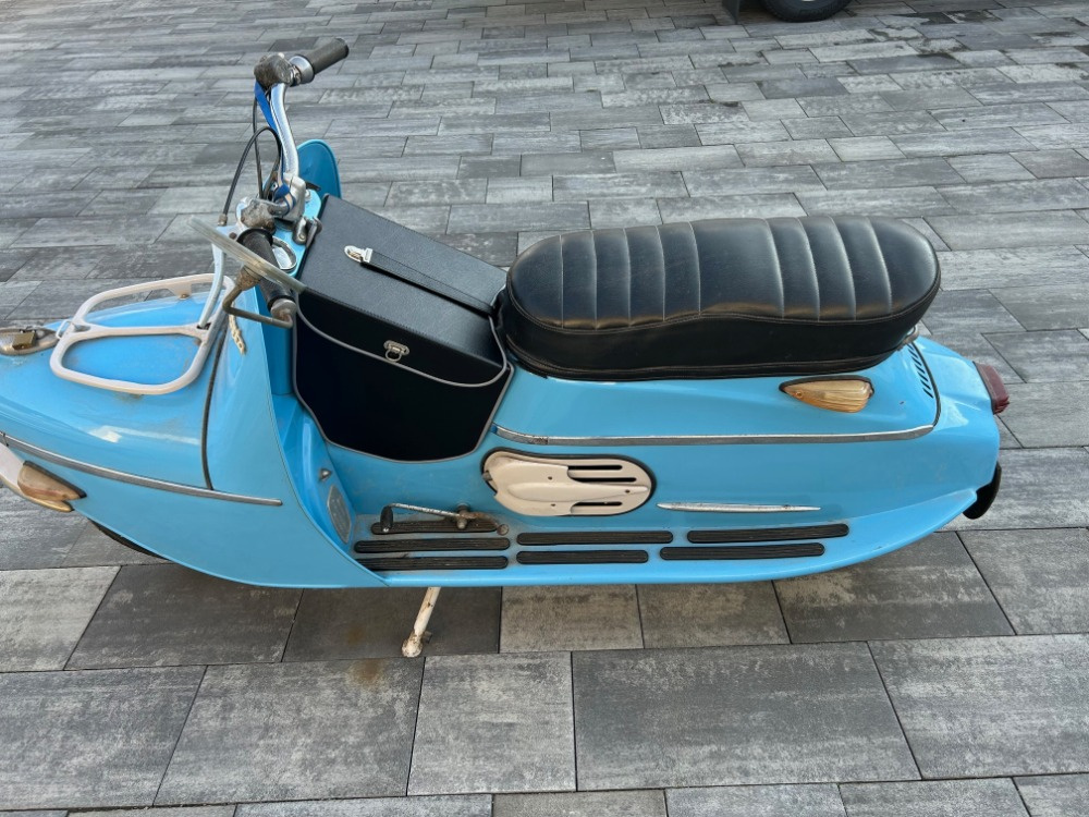 Brašne do medzipriestoru na skútre ČZ175. - 6