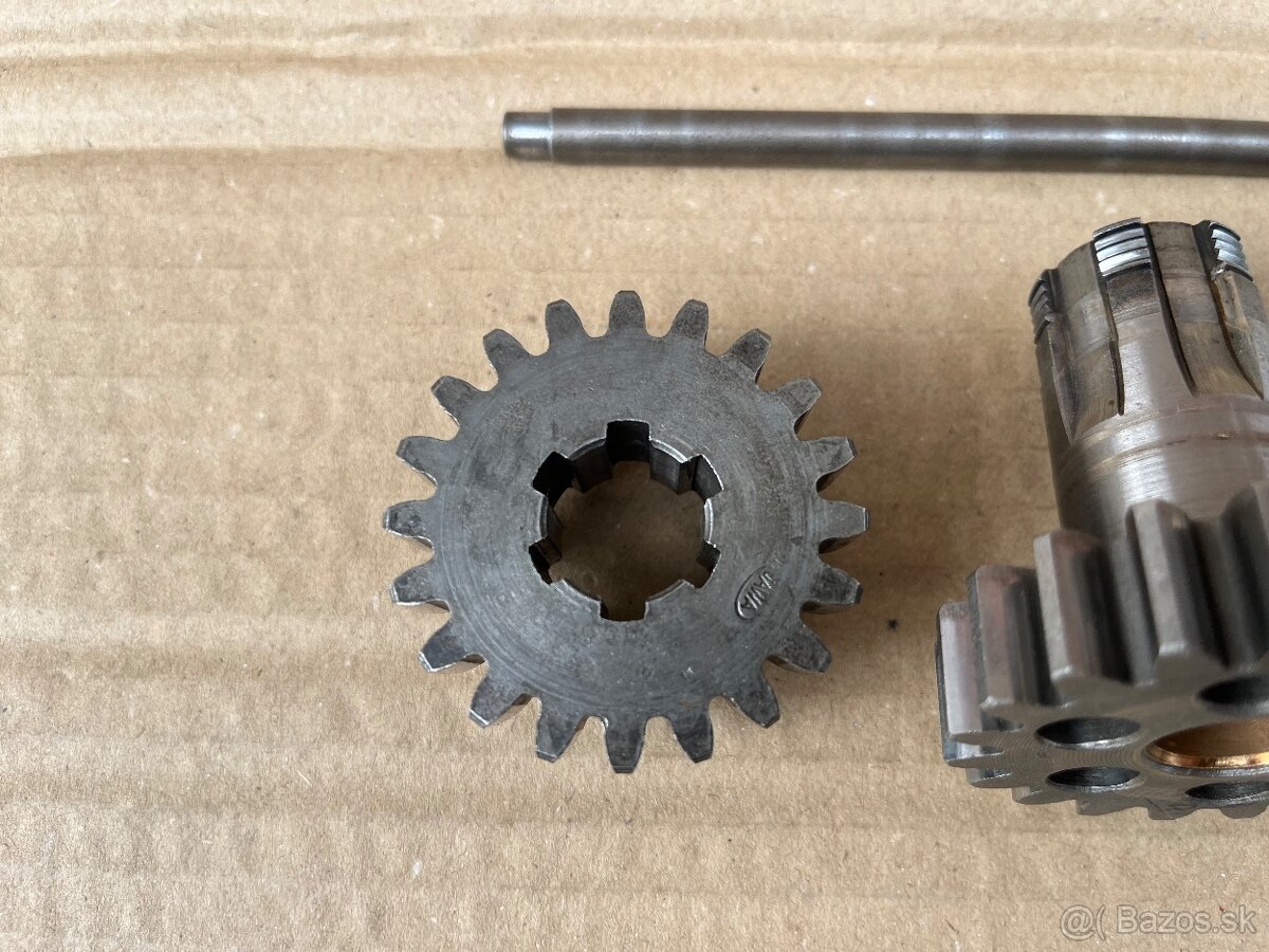 Diely prevodovky, Jawa 250 aj 350 - 6