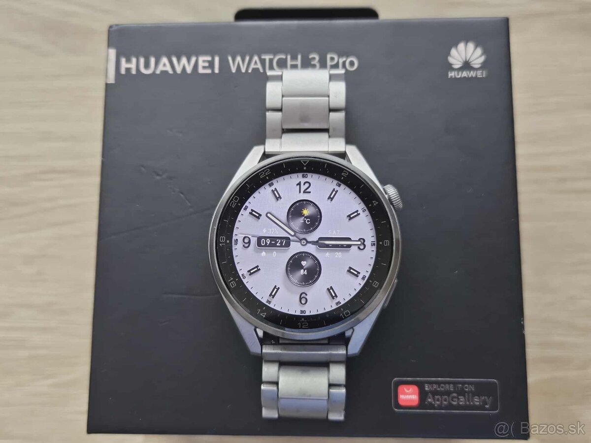 Huawei Watch 3 pro titan ( eSIM ), top, zaruka - 6