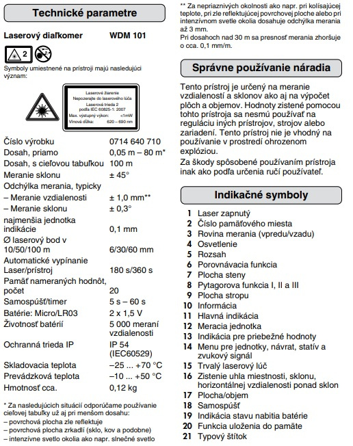 Wurth laserovy dialkomer - 6