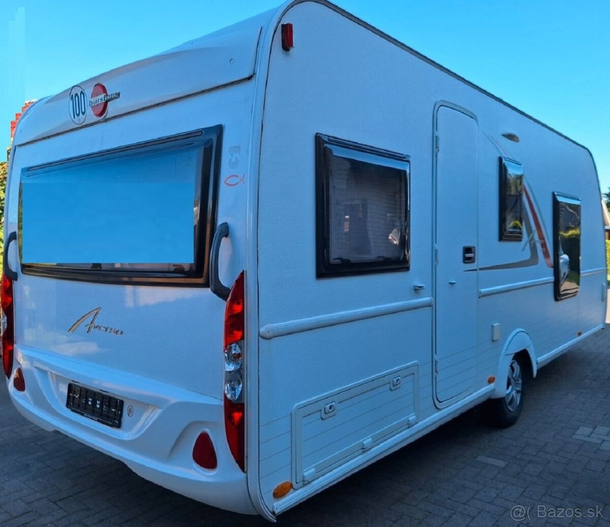 Obytný príves Bürstner (karavan)-Averso 485 TS|4osôb|1300kg - 6