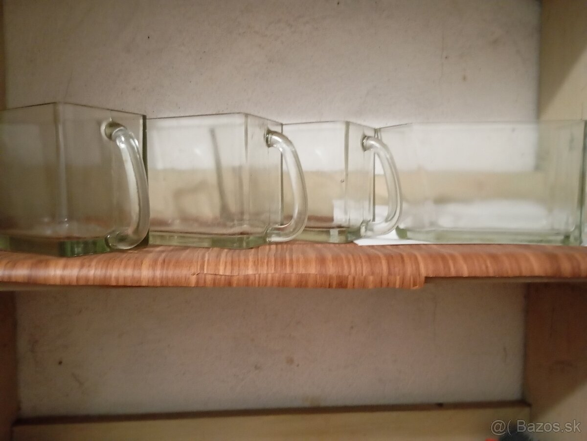 Retro sklenené dozy - 6