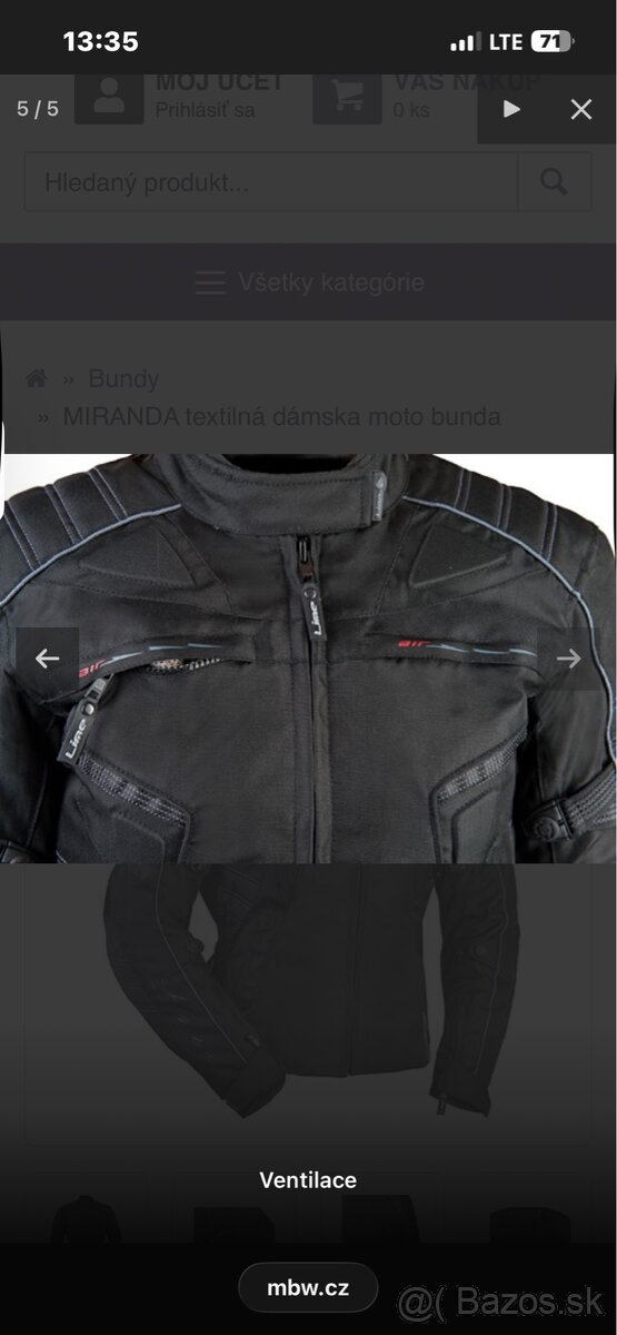 Motorkárska bunda MBW - 6