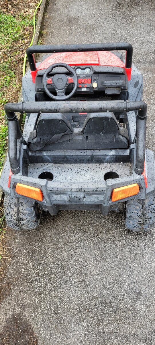 Predám detské 2.miestne el.autíčko na opravu. - 6