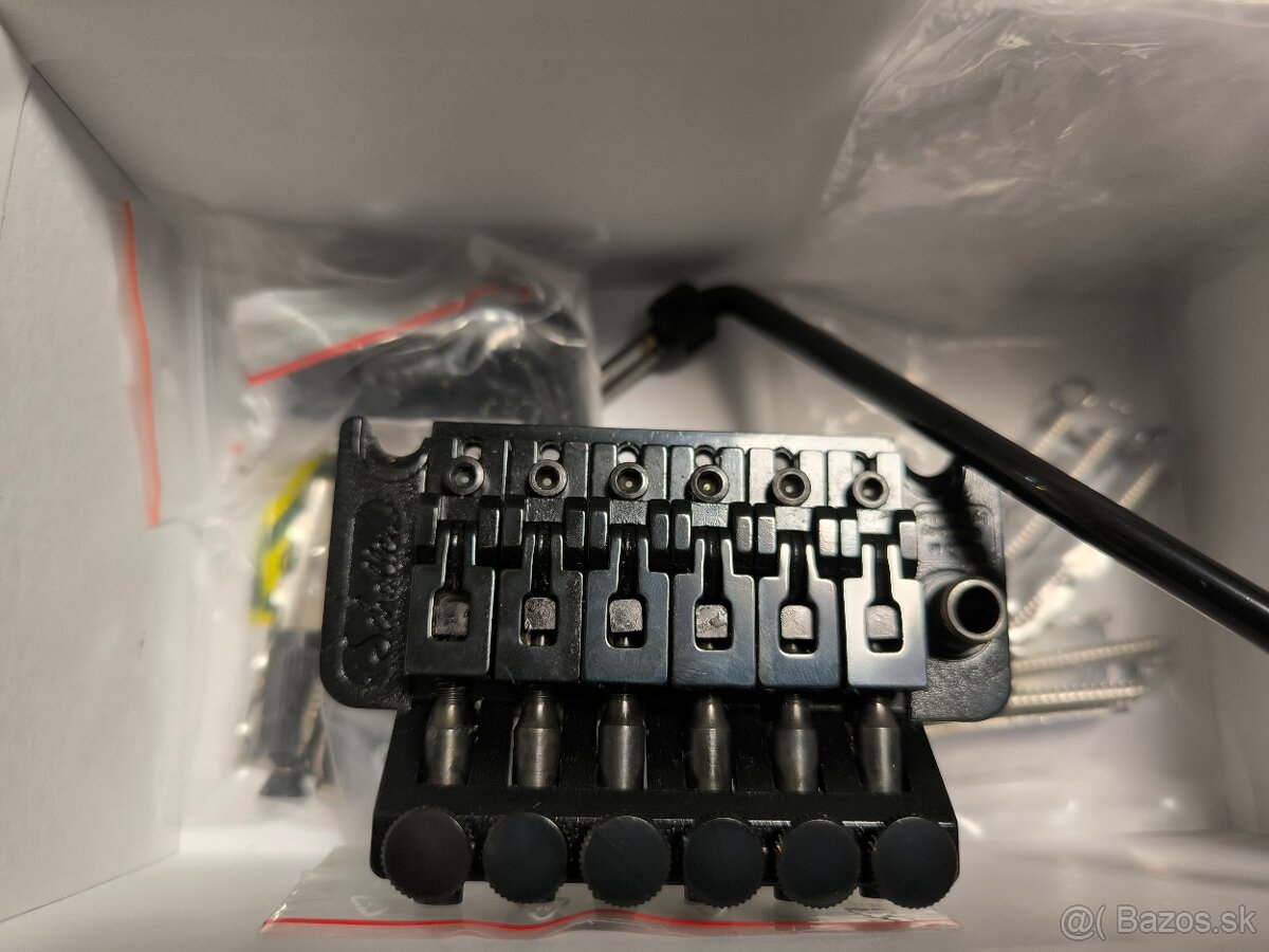 Predam novy floyd rose Schaller v čiernej farbe.Kompletne ba - 6