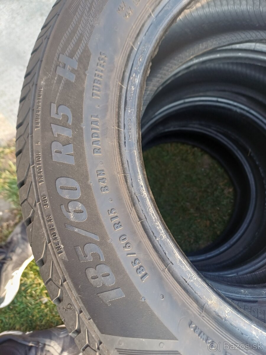 185/60 r15 letne pneumatiky ,Matador - 6