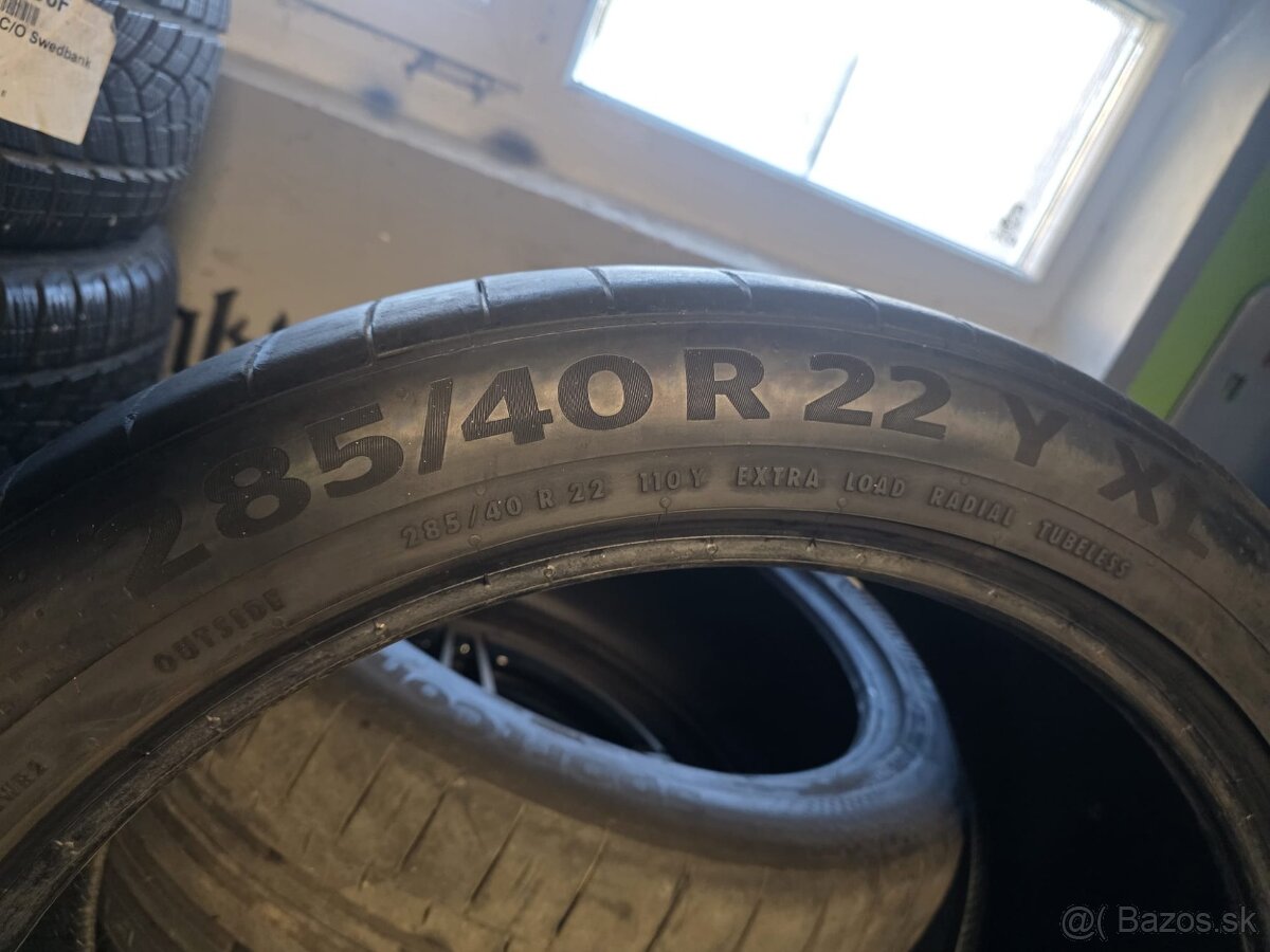Letne pneumatiky 285/40 r22 Dot2025 - 6