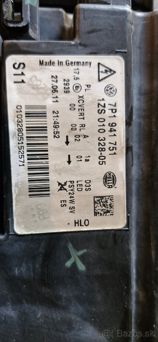 Predne lave svetlo Touareg 7p 2010-2015 - 6