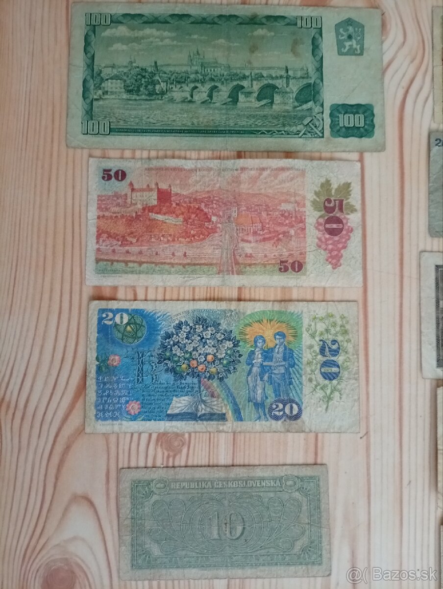 Bankovky Československo - 6