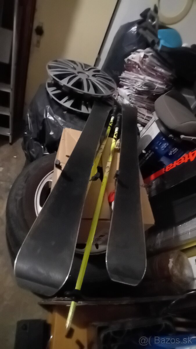 Predám detské lyže 100cm+palice. - 6