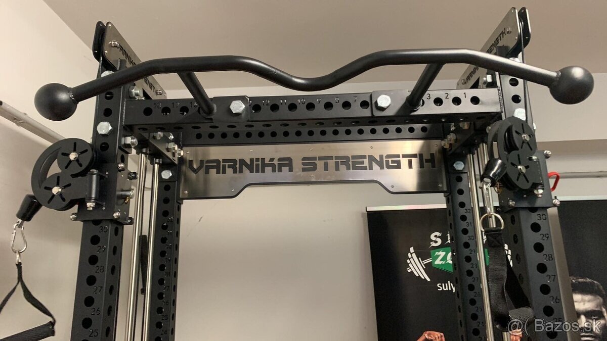 half rack+multipress+vrchná,spodná kladka +križove kladky - 6