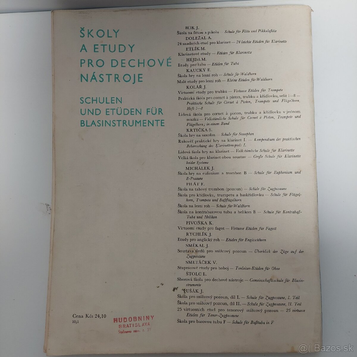 Skola hry klarinet,fletna - 6