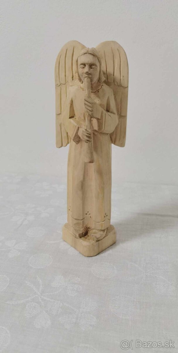 drevene sochy anjelov, rucna praca - 6