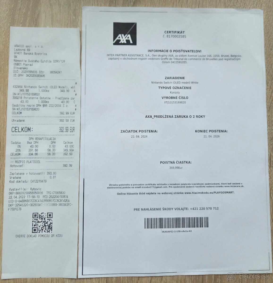 Nintendo Switch OLED White + Samsung 512 GB + záruka - 6