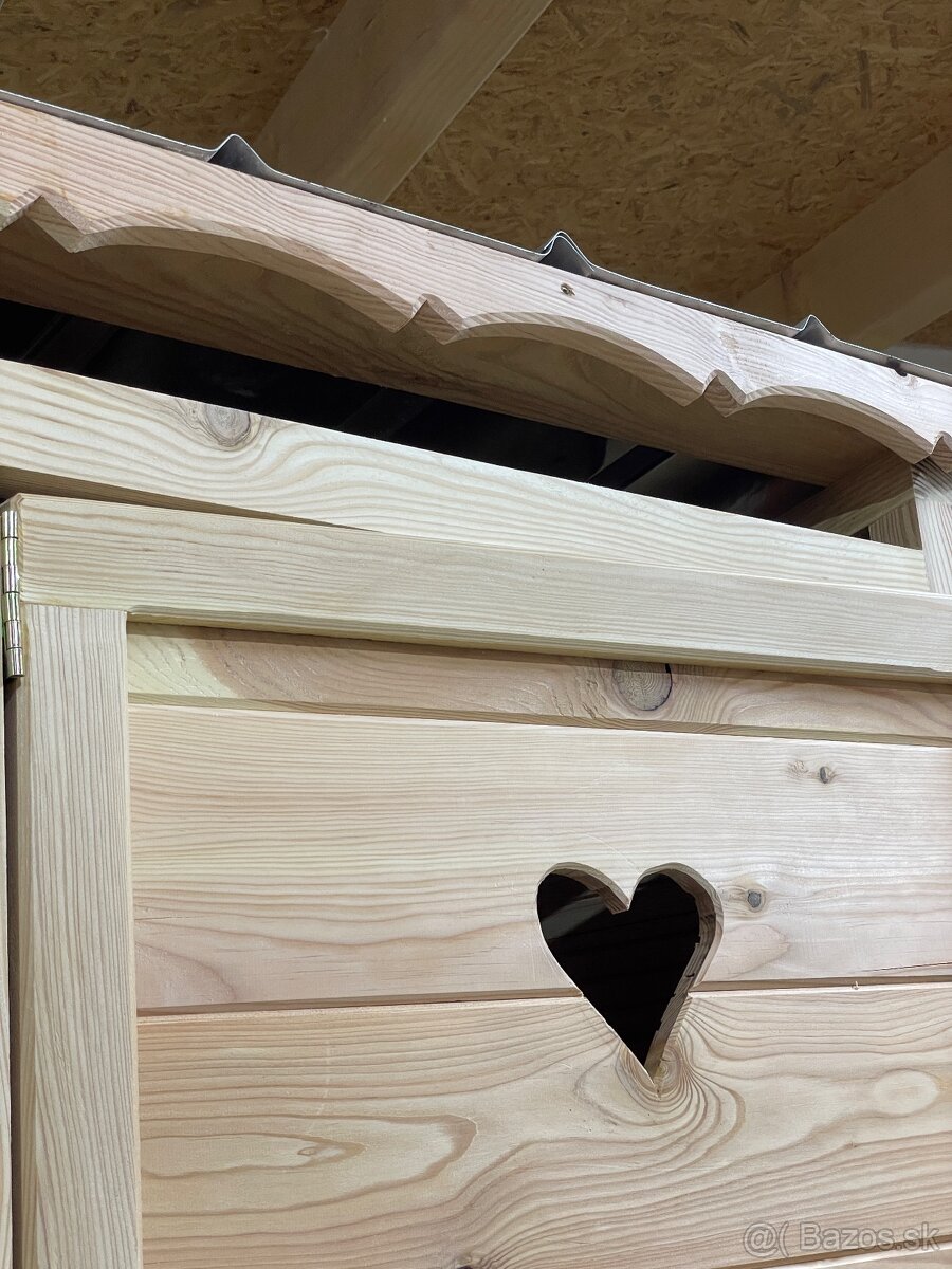 Kadibudka, latrína, suché wc - 6