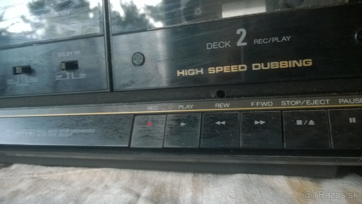 aiwa dvojdeck dolby B NR AMTS - 6