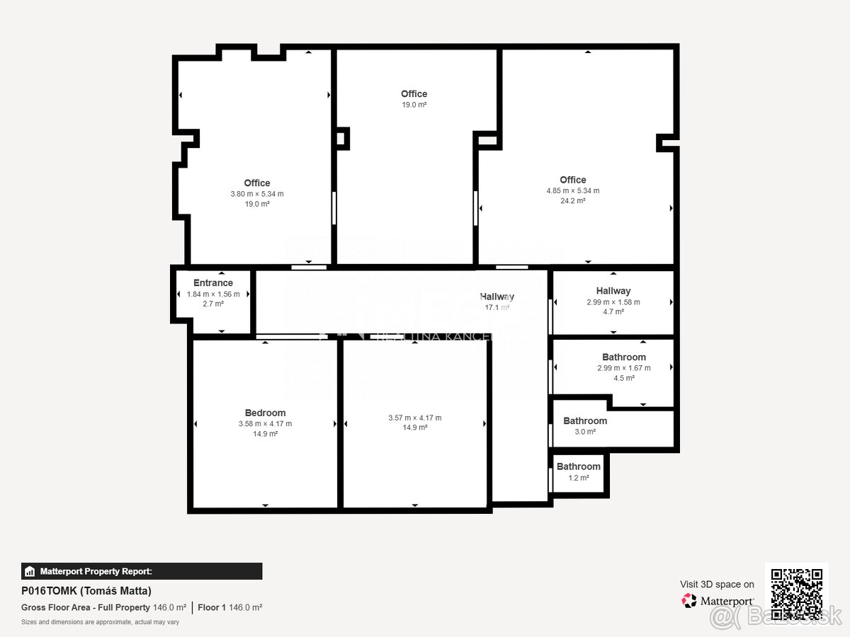 VÝHODNÝ PRENÁJOM KANCELÁRIÍ vo vyhľadávanej lokalite HUMENNÉ - 6