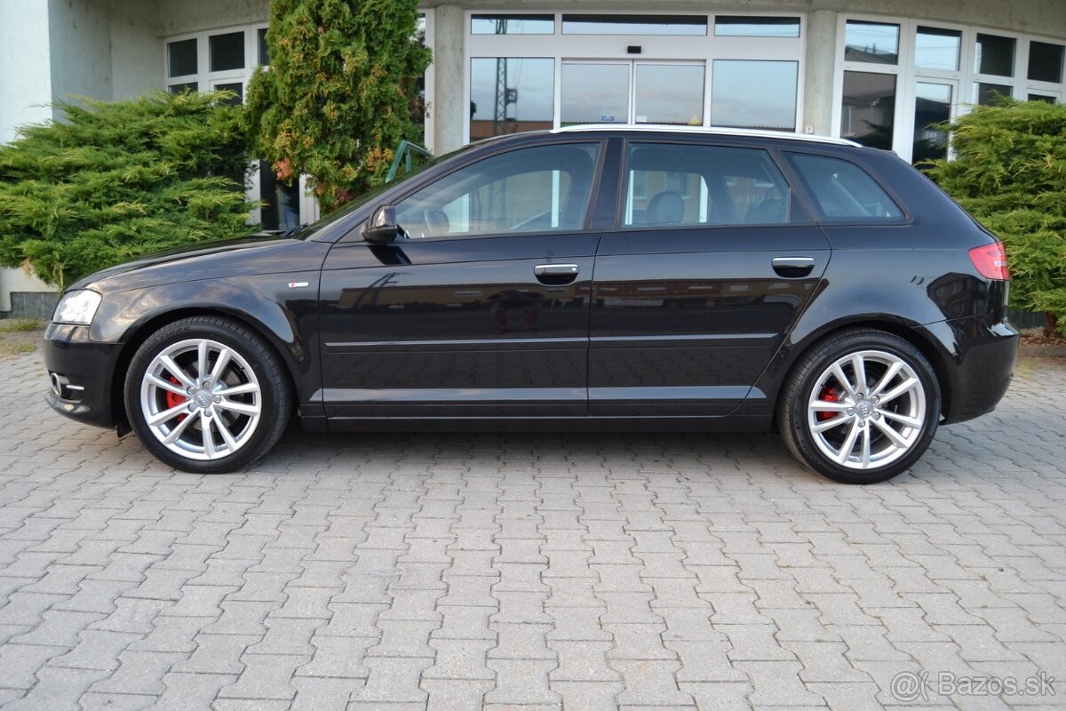 AUDI A3 1.6 TDI S LINE, TEMPOMAT, XENÓNY,KOŽA, ELEKTRÓNY R17 - 6