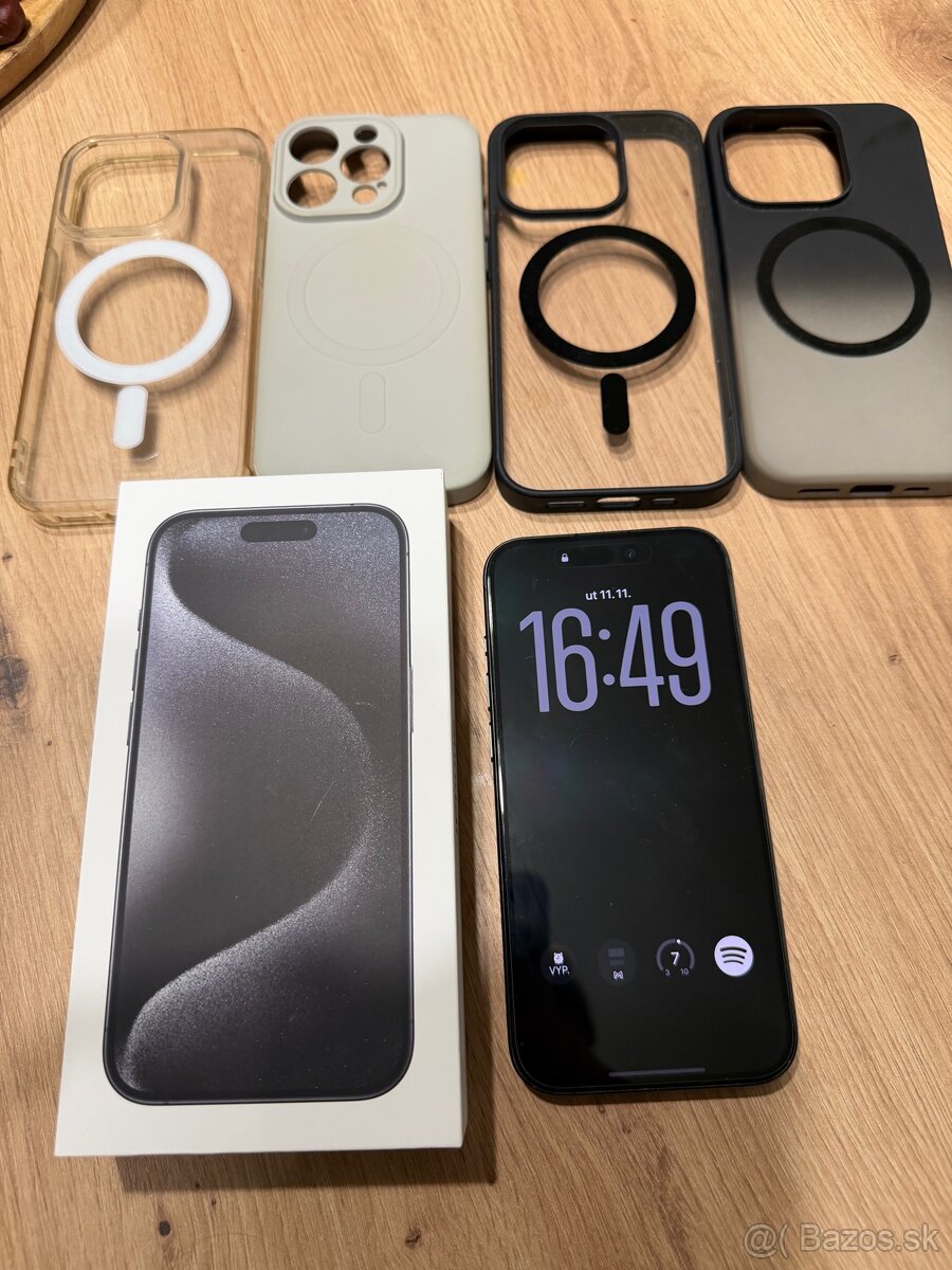 Apple Iphone 15 pro 256 GB Black Titanium - 6