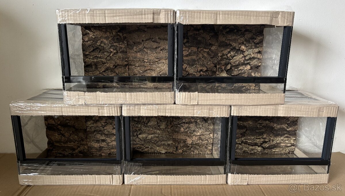 Terárium s korkovou 3D stenou - 6