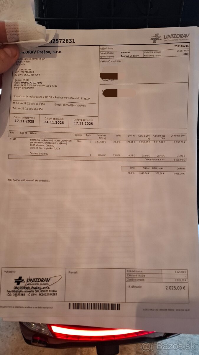 Elektrický skúter pre seniorov - 6