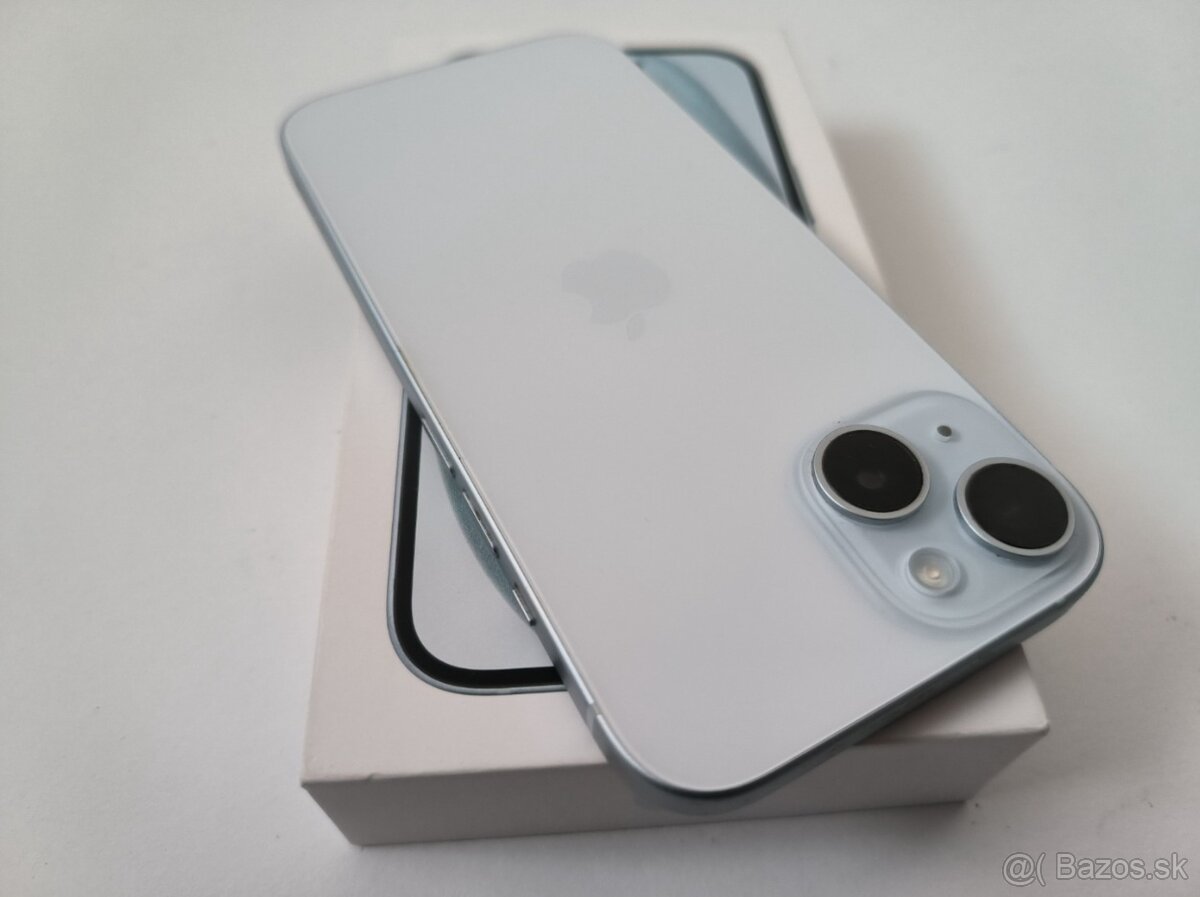apple iphone 15 128gb Blue / Batéria 87% - 6