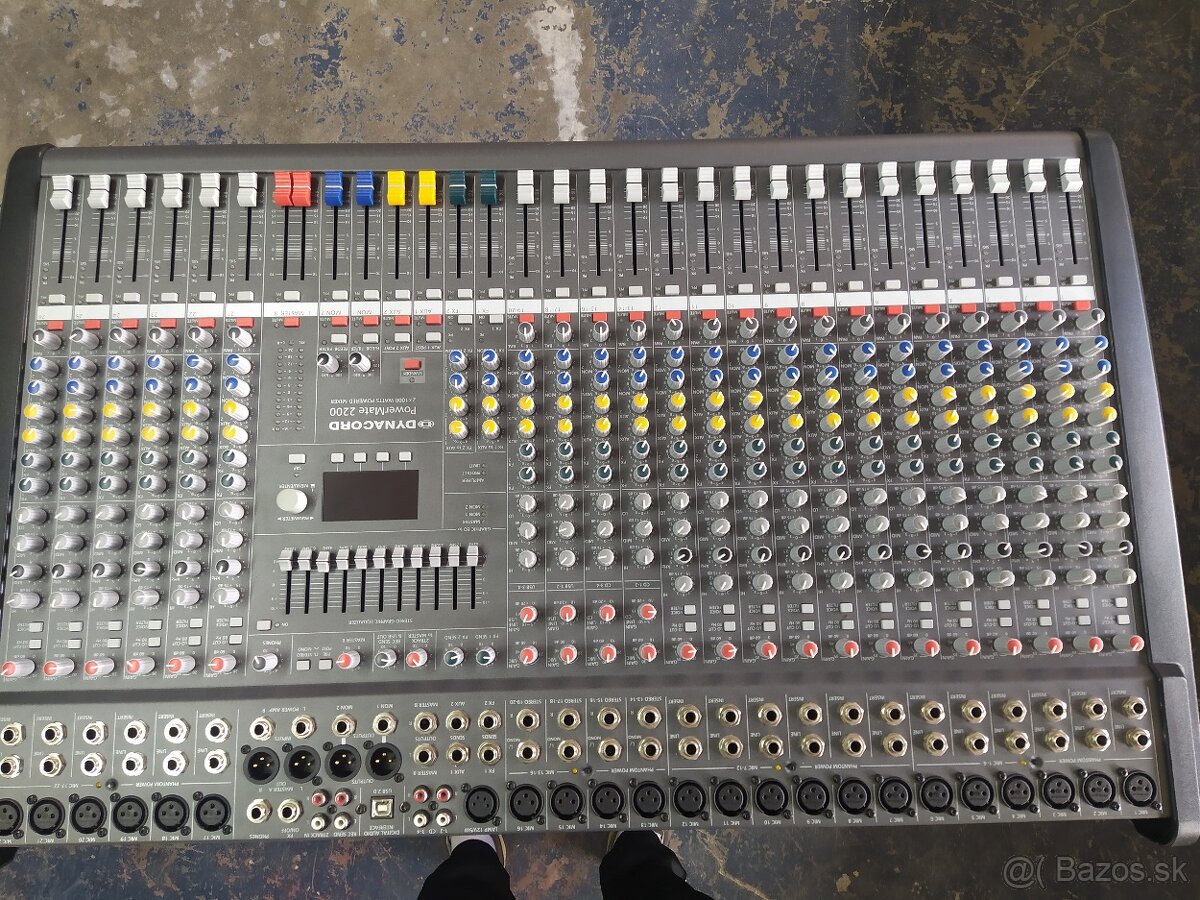 Predám Dynacord Powermate 2200-3 - 6