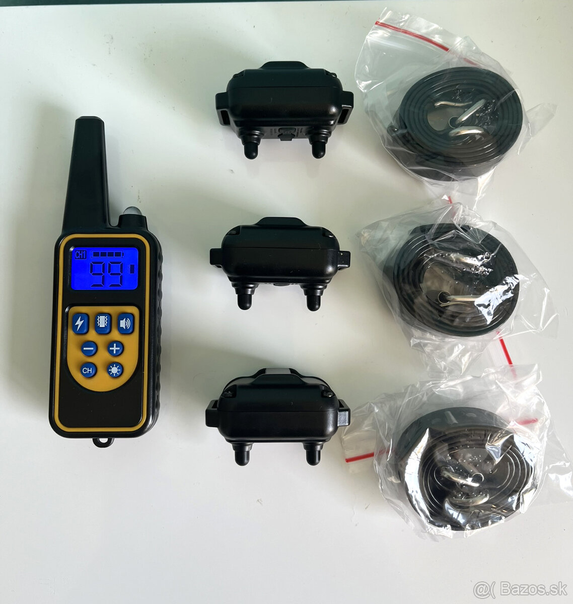 Elektrický výcvikový obojok pre psa - sada pre 3 psov - 6