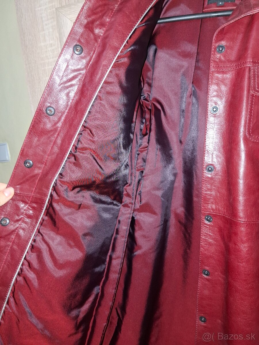 Dámsky kožený kabát Steffel - 6