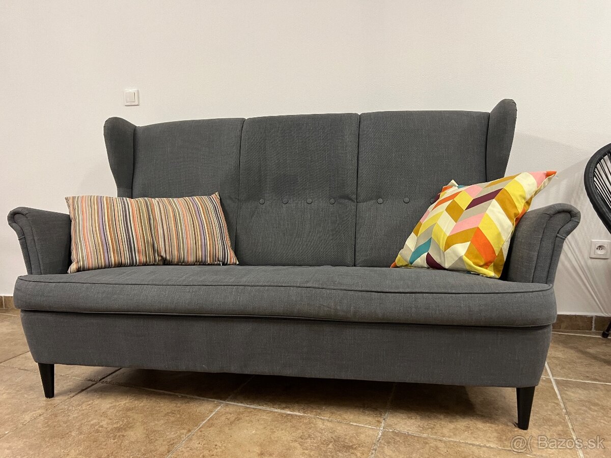 Ikea trojpohovka STRANDMON ušiak - 6