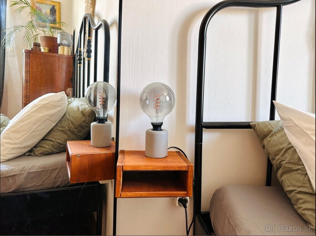 Ikea kovova manzelska postel 160x200 cm - 6