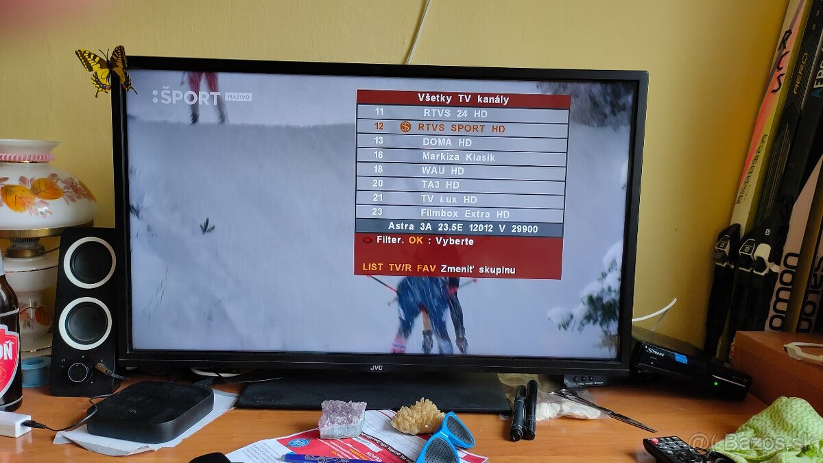 Satelit. prijímače SKYLINK, balík SMART,2ks,parabola,káble - 6