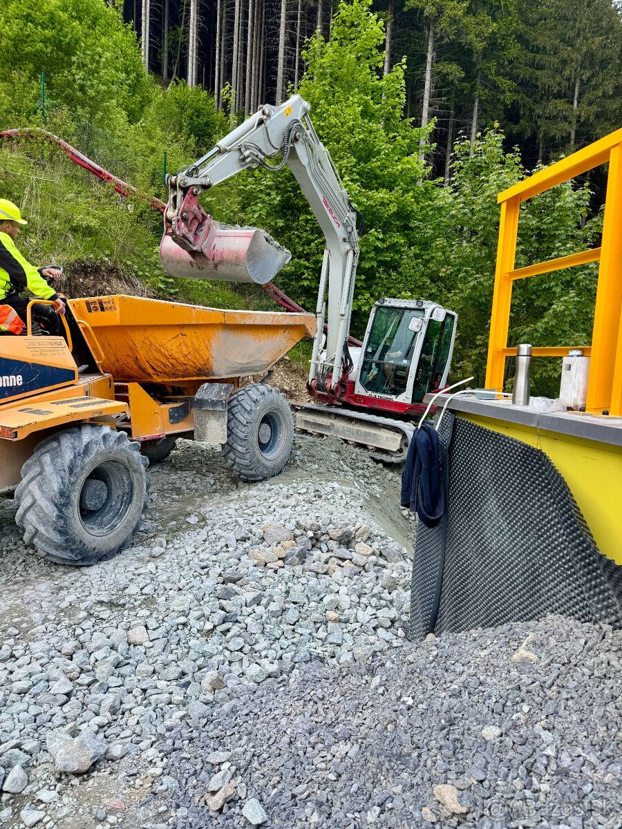 Zemné a výkopové práce - dovoz materiálov - 6