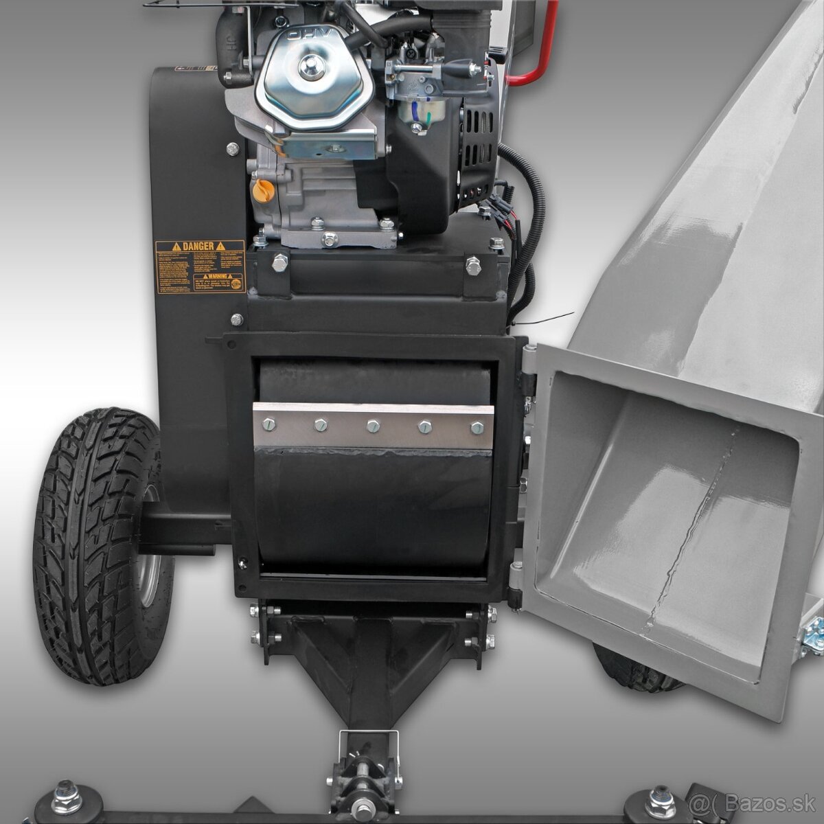 Jansen GTS-3000 drvič - štiepkovač konárov - 6