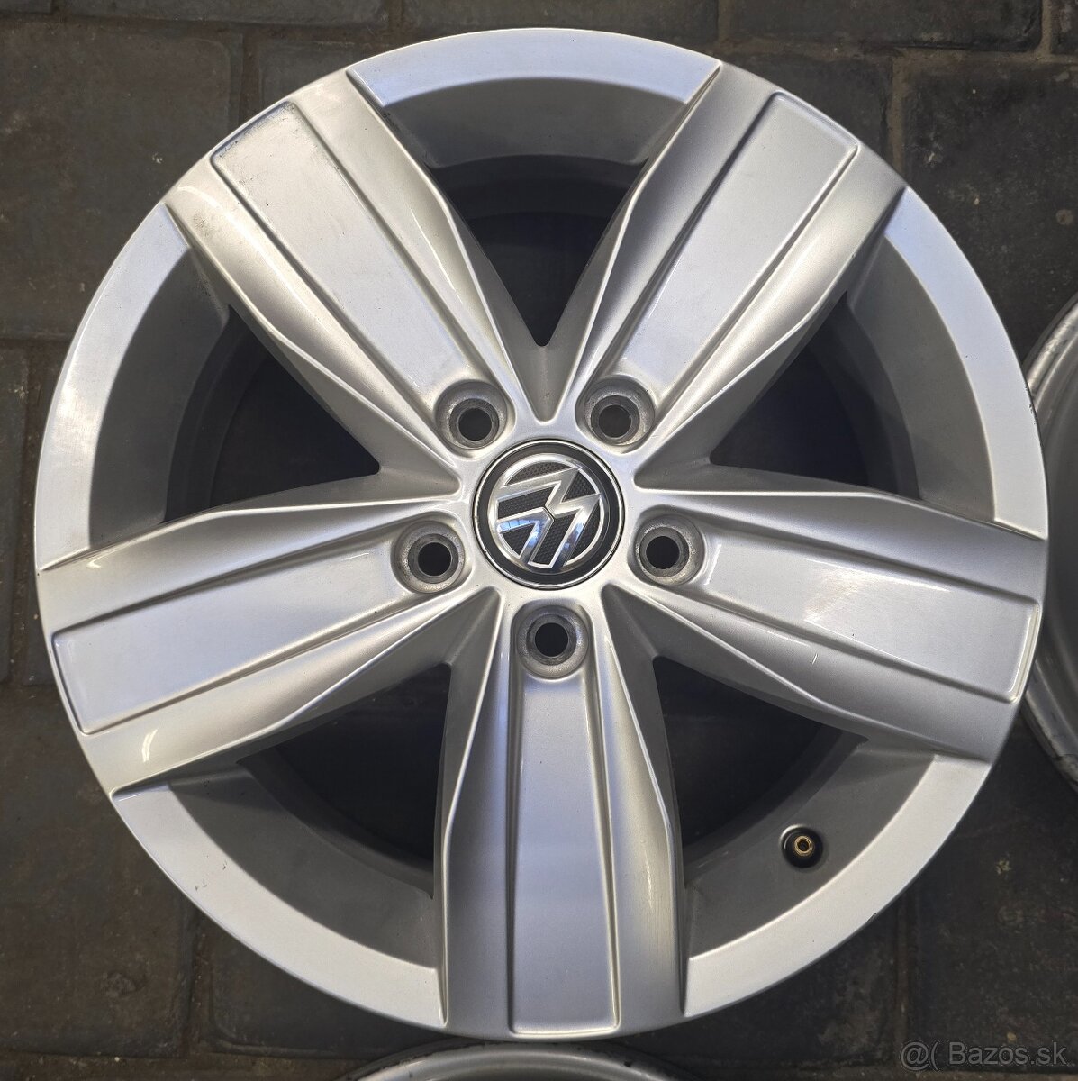ORIGINÁL VW HLINÍKOVÉ DISKY 5x112 R16 - 6