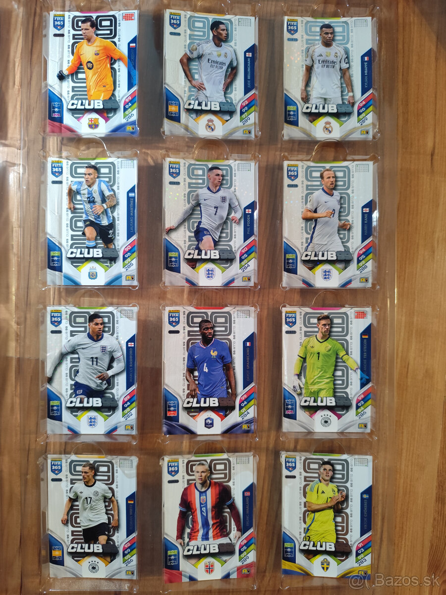 Futbalové kartičky FIFA 365 2026 - adventný kalendár - 6