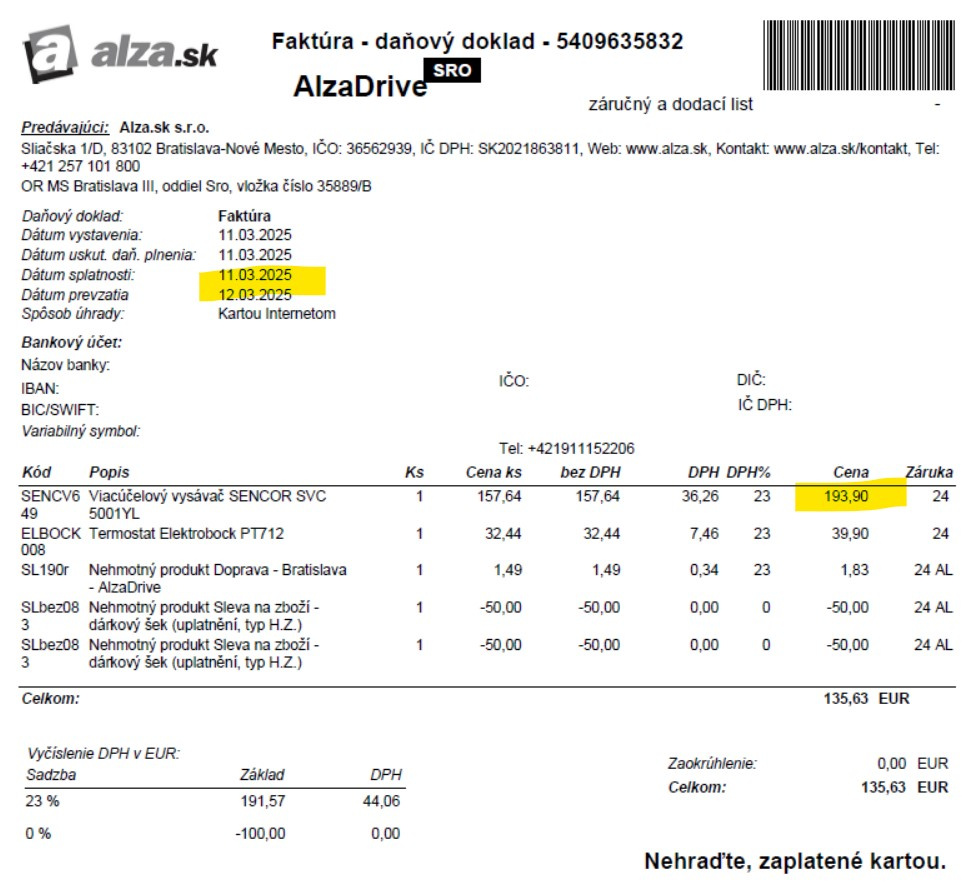 SENCOR SVC 5001YL - 6