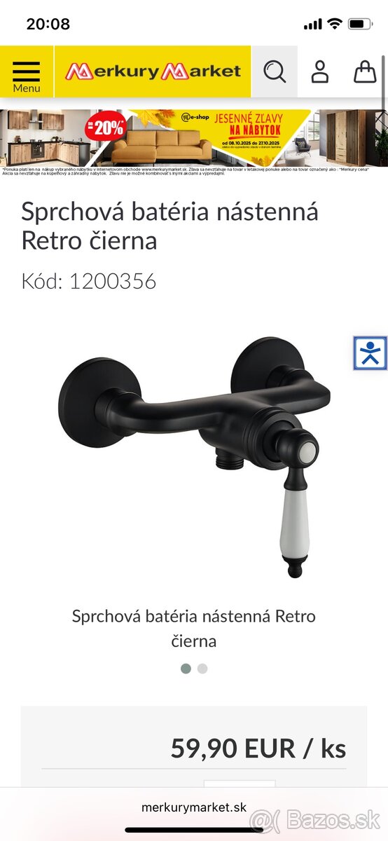 Bateria vodovodná , sprcha - nové - 6